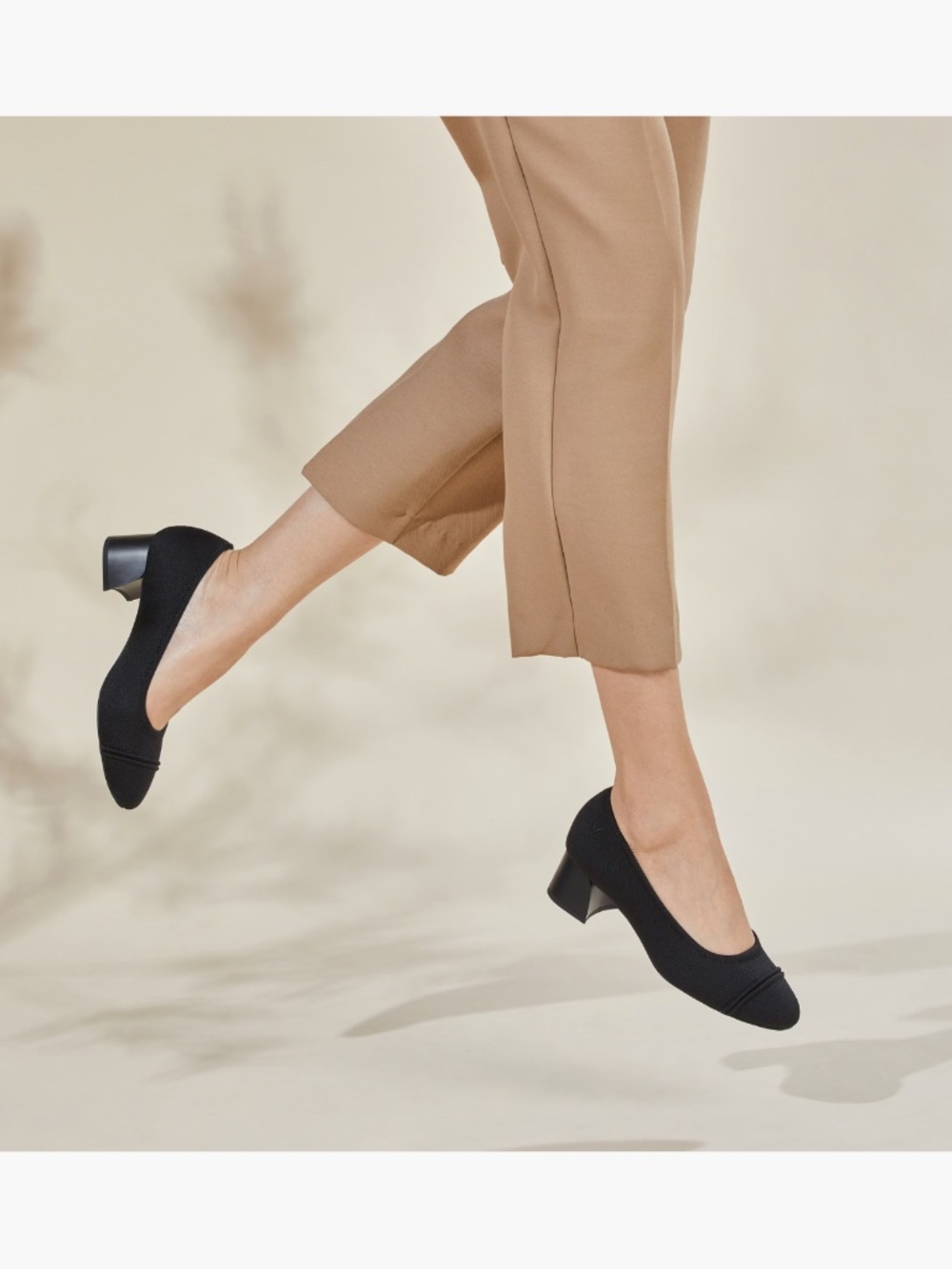 Vivaia Almond-Toe Chunky Heels Julie 2.0 Size 43EU